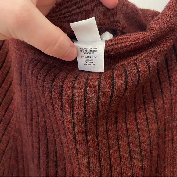 XL Wool/Cashmere Lewit A-line skirt - Picture 4 of 4